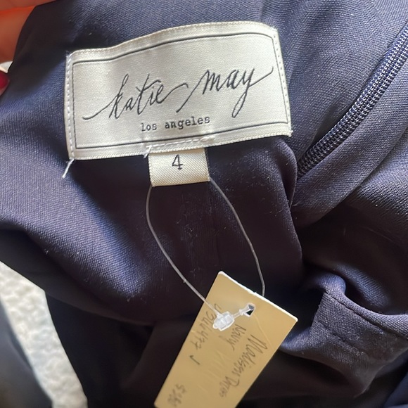 NWT Katie May Navy Madison dress size 4 - Picture 9 of 10